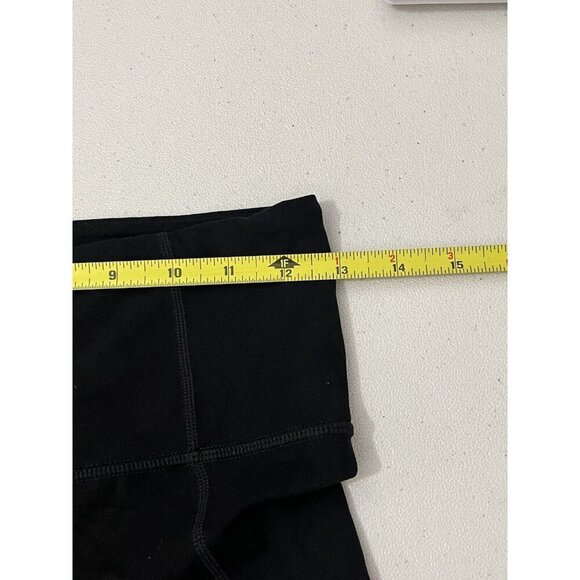 Athleta Perfect Yoga Black Leggings Size Small Ankle Length - Picture 9 of 11